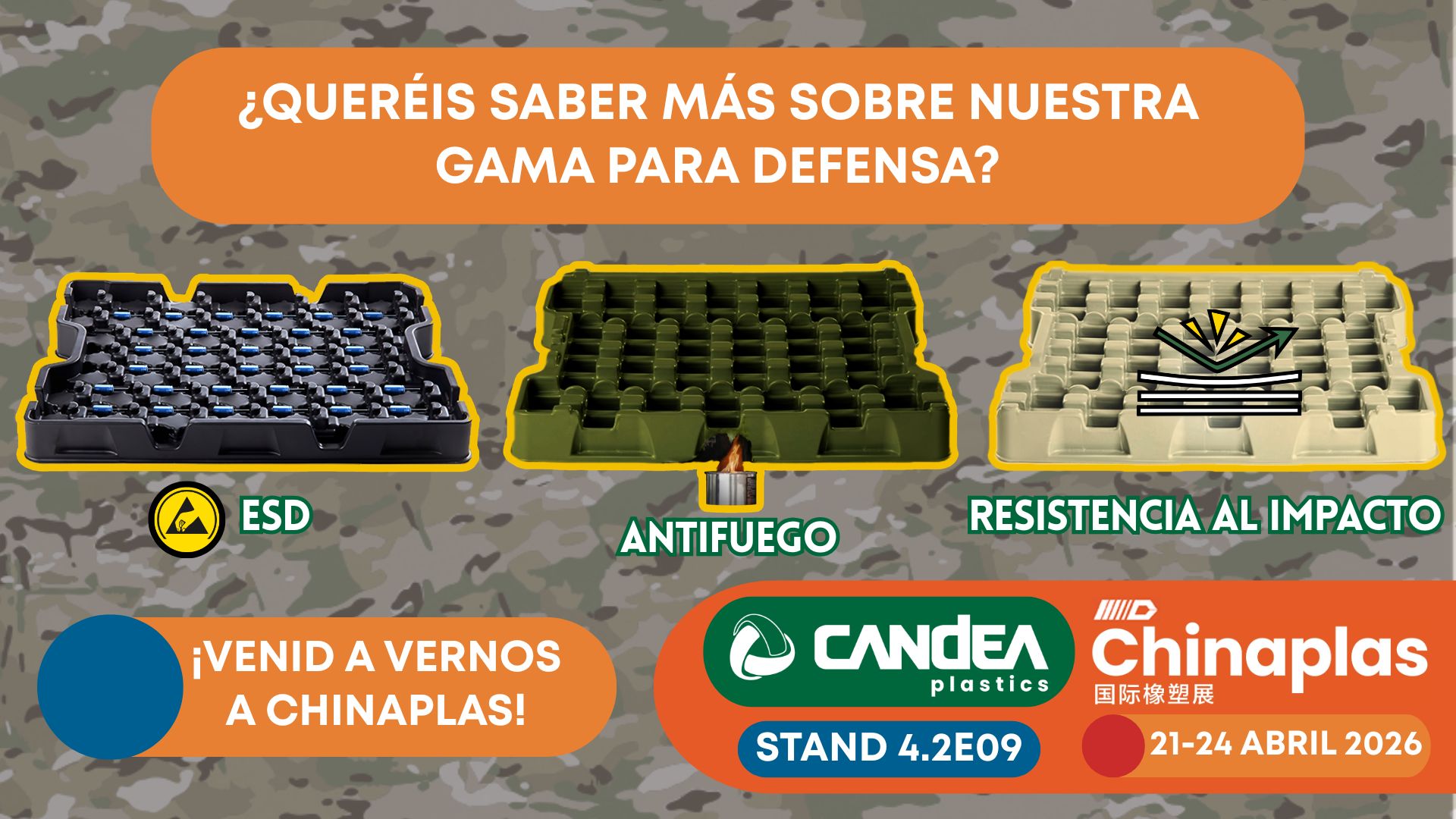 Candea en Chinaplas 2026