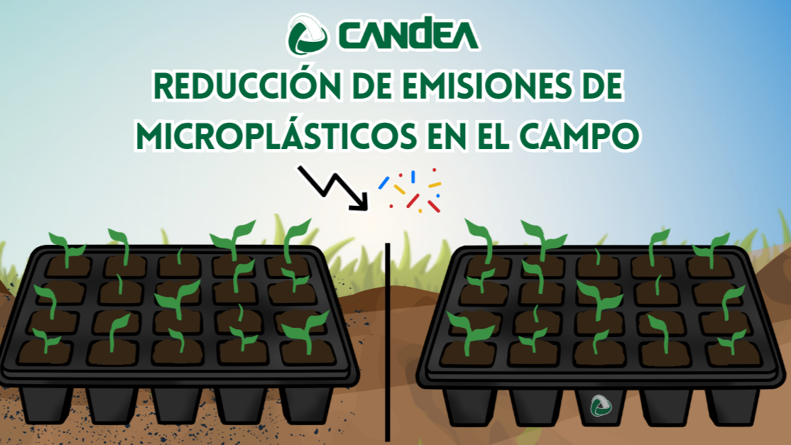 Reducción de la emisión de microplásticos en el campo