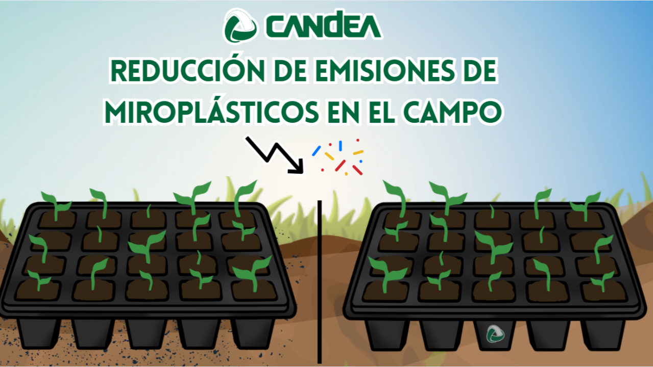 Reducción de la emisión de microplásticos en el campo