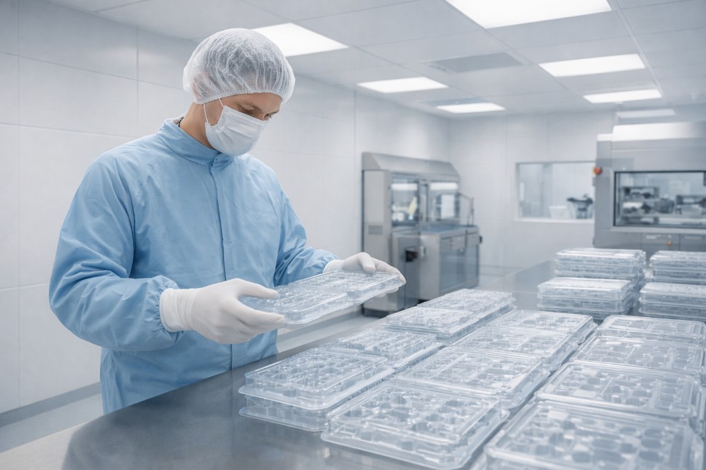 Componentes termoformados para sala limpia y dispositivos médicos - CANDEA Plastics
